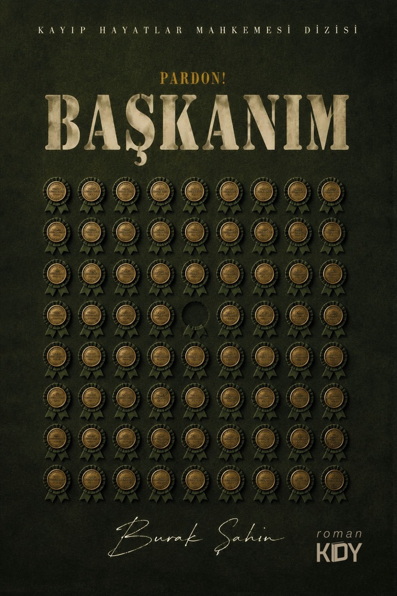 Pardon! Başkanım romanı kitap kapağı - Burak Şahin, Kayıp Hayatlar Mahkemesi
